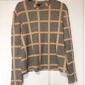 Primark Houndstooth Top XL